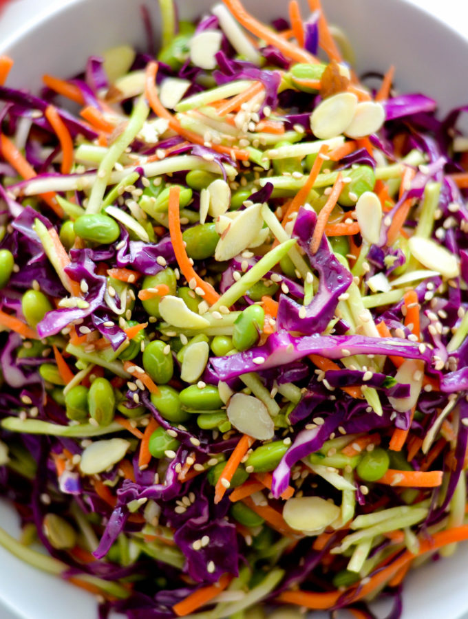 Asian Slaw with Ginger Dressing