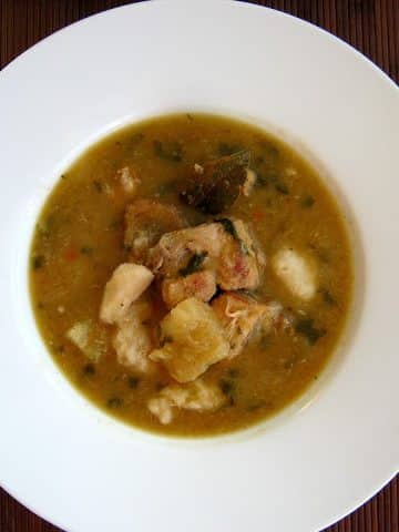 Caribbean chicken soup - Alica's Pepperpot