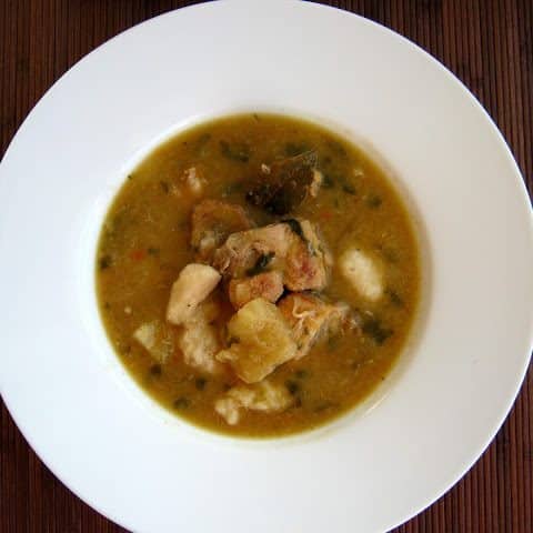 Caribbean chicken soup - Alica's Pepperpot