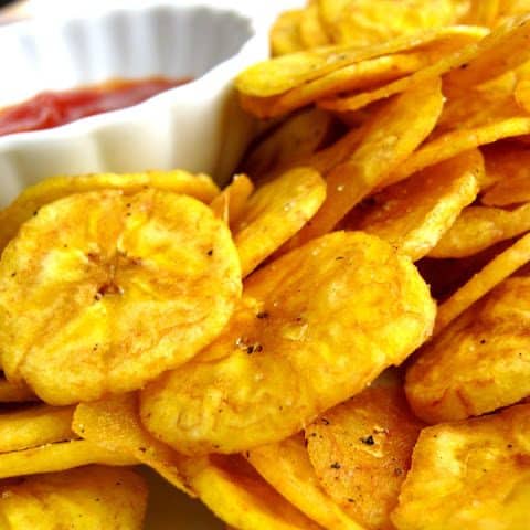 Plantain Chips: Baked or Fried? - Alica's Pepperpot