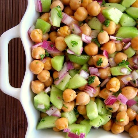 Chickpea salad - Alica's Pepperpot