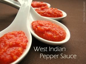 West Indian Pepper Sauce - Alica's Pepperpot