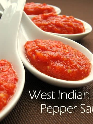 West Indian Pepper Sauce - Alica's Pepperpot