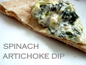 Superbowl Party: Spinach Artichoke Dip - Alica's Pepperpot