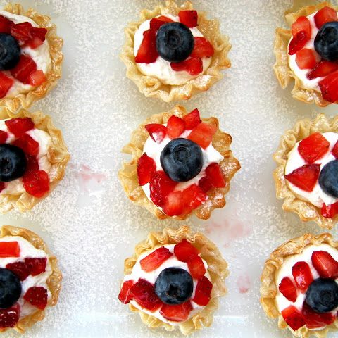 Phyllo fruit cups - Alica's Pepperpot