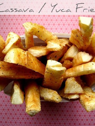 Cassava / Yuca Fries - Alica's Pepperpot