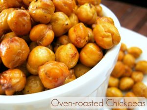 Oven roasted chickpeas - Alica's Pepperpot