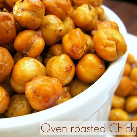 Oven roasted chickpeas - Alica's Pepperpot