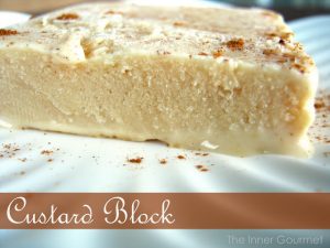 Custard block - Alica's Pepperpot