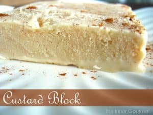 Custard block - Alica's Pepperpot