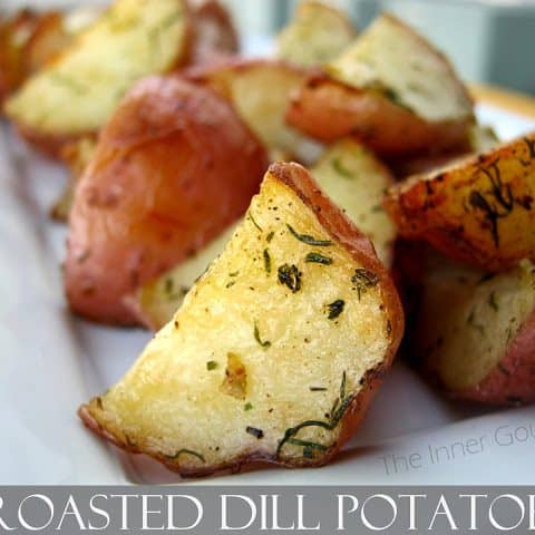 Roasted Dill Potatoes - Alica's Pepperpot