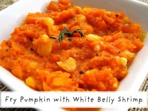 Fry pumpkin - Alica's Pepperpot