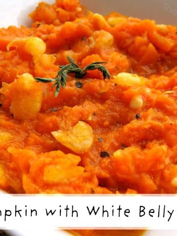 Fry pumpkin - Alica's Pepperpot