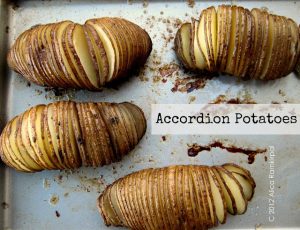 Accordion potato, Hasselback potato