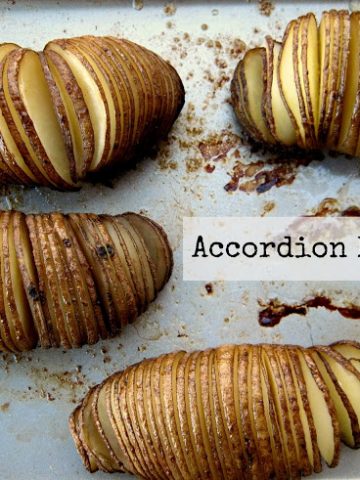 Accordion potato, Hasselback potato