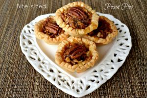 Bite-sized pecan pies - Alica's Pepperpot