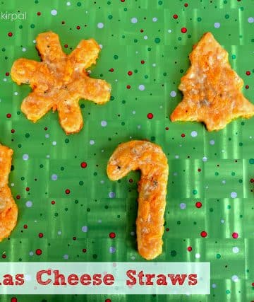 Cheese straws for Christmas