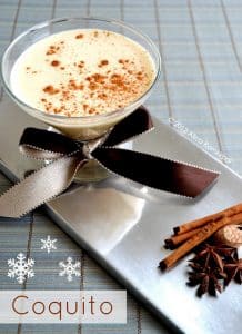 Coquito (Puerto Rican Egg nog)