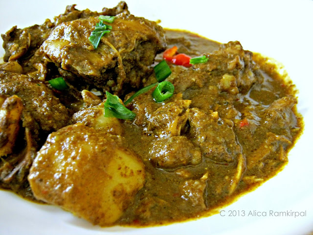Guyanese-style Chicken Curry - Alica's Pepperpot