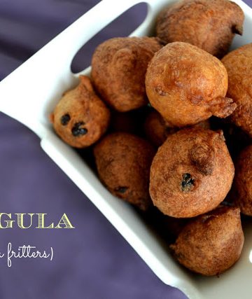 Gulgula- Sweet banana fritters