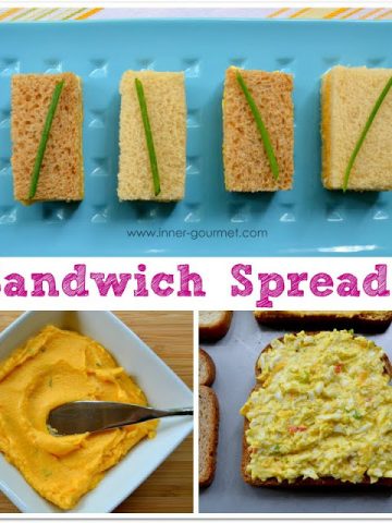 Cheese Paste and Egg Salad Sandwiches - Alica's Pepper Pot