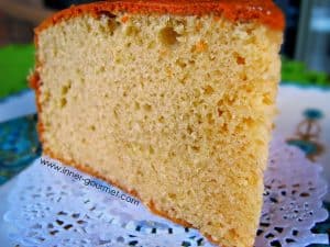 Light and Fluffy sponge cake - Alica's Pepperpot