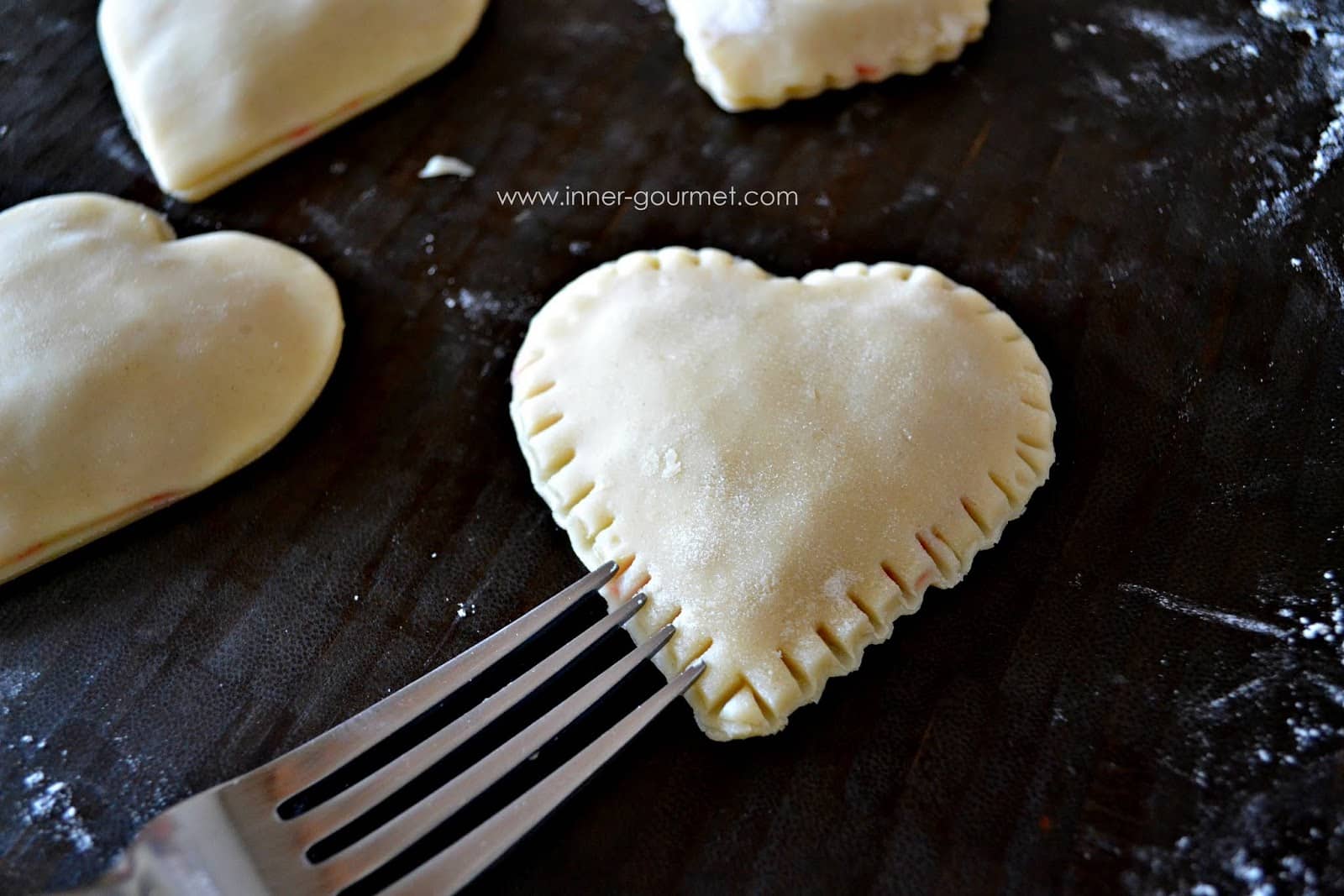 Salara + Cheese Roll Heart Pastries - Alica's Pepper Pot