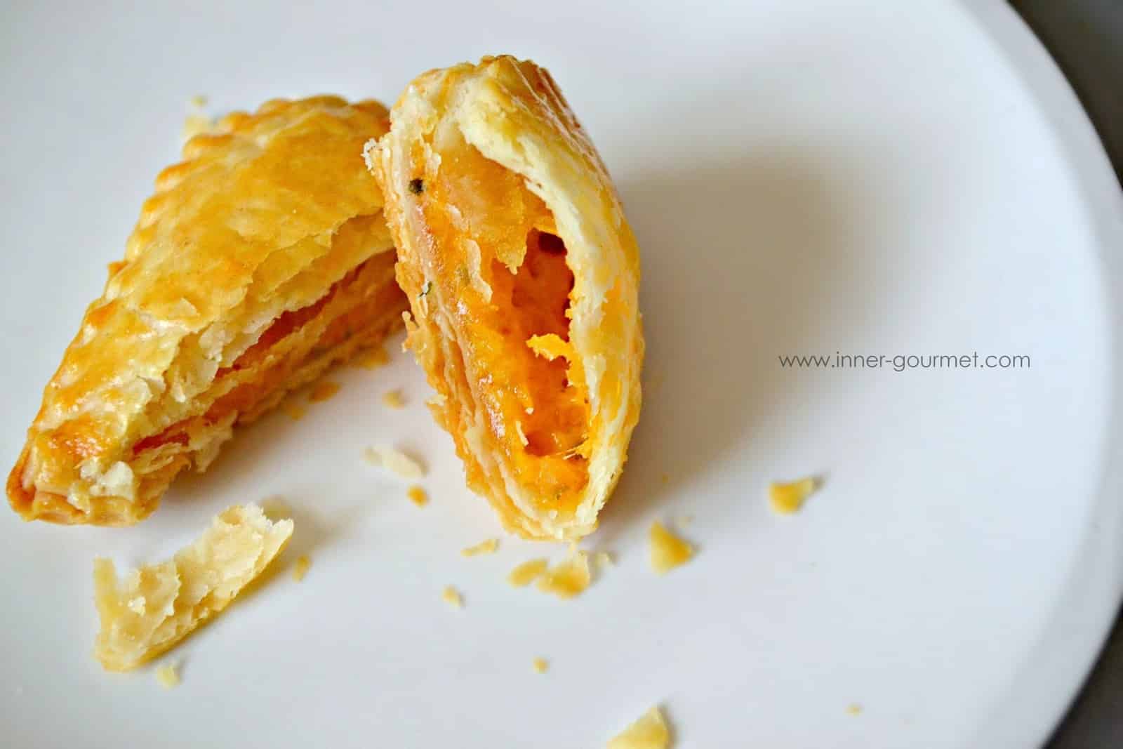 Salara + Cheese Roll Heart Pastries - Alica's Pepper Pot