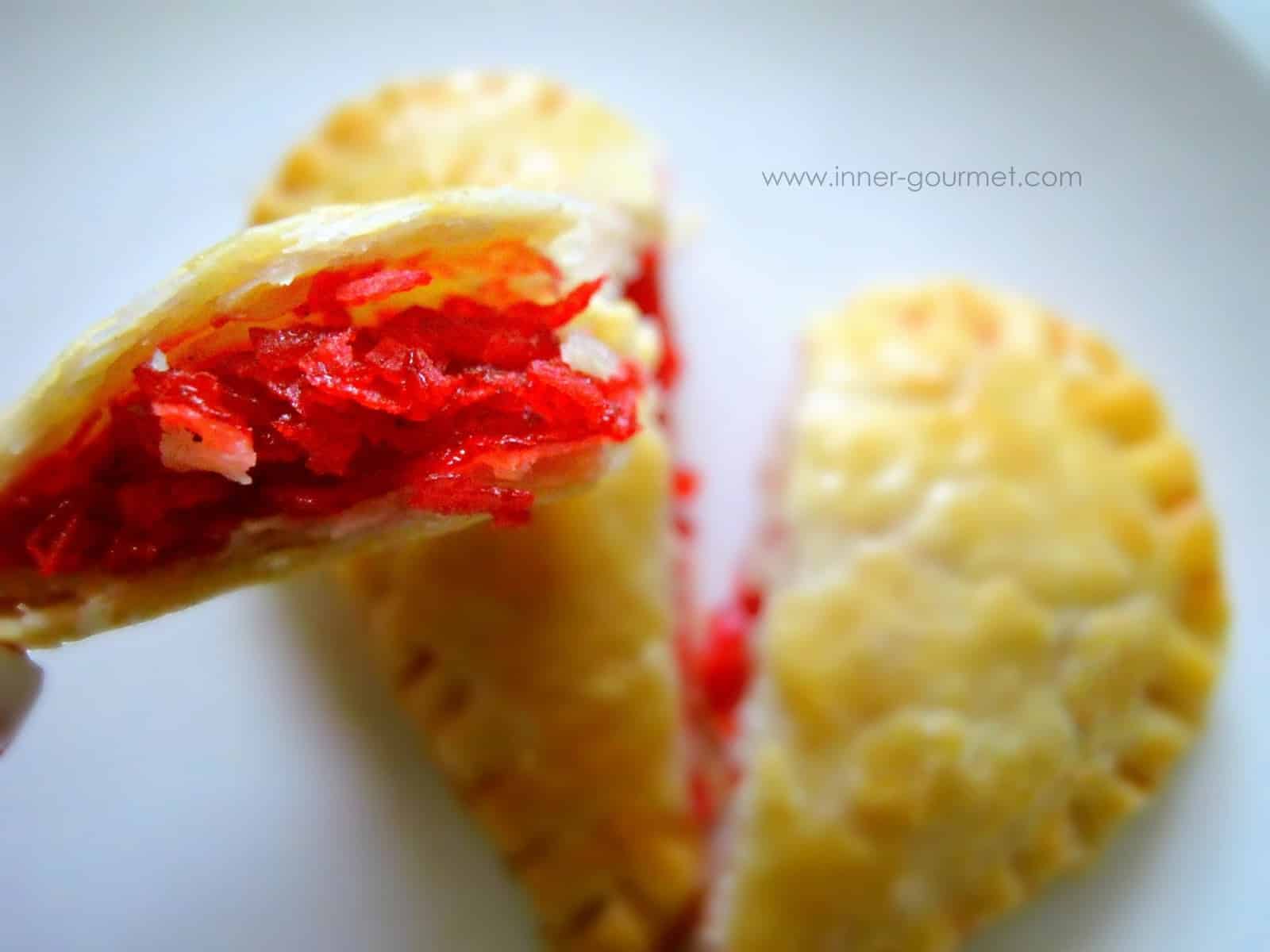 Salara + Cheese Roll Heart Pastries - Alica's Pepper Pot