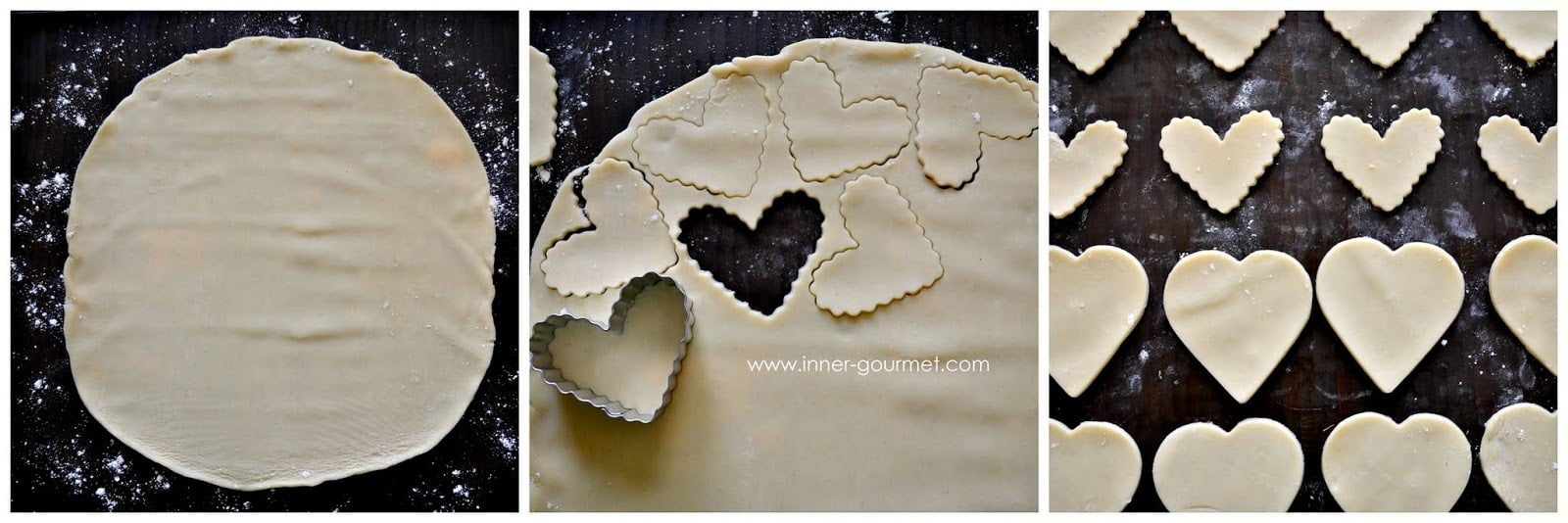 Salara + Cheese Roll Heart Pastries - Alica's Pepper Pot