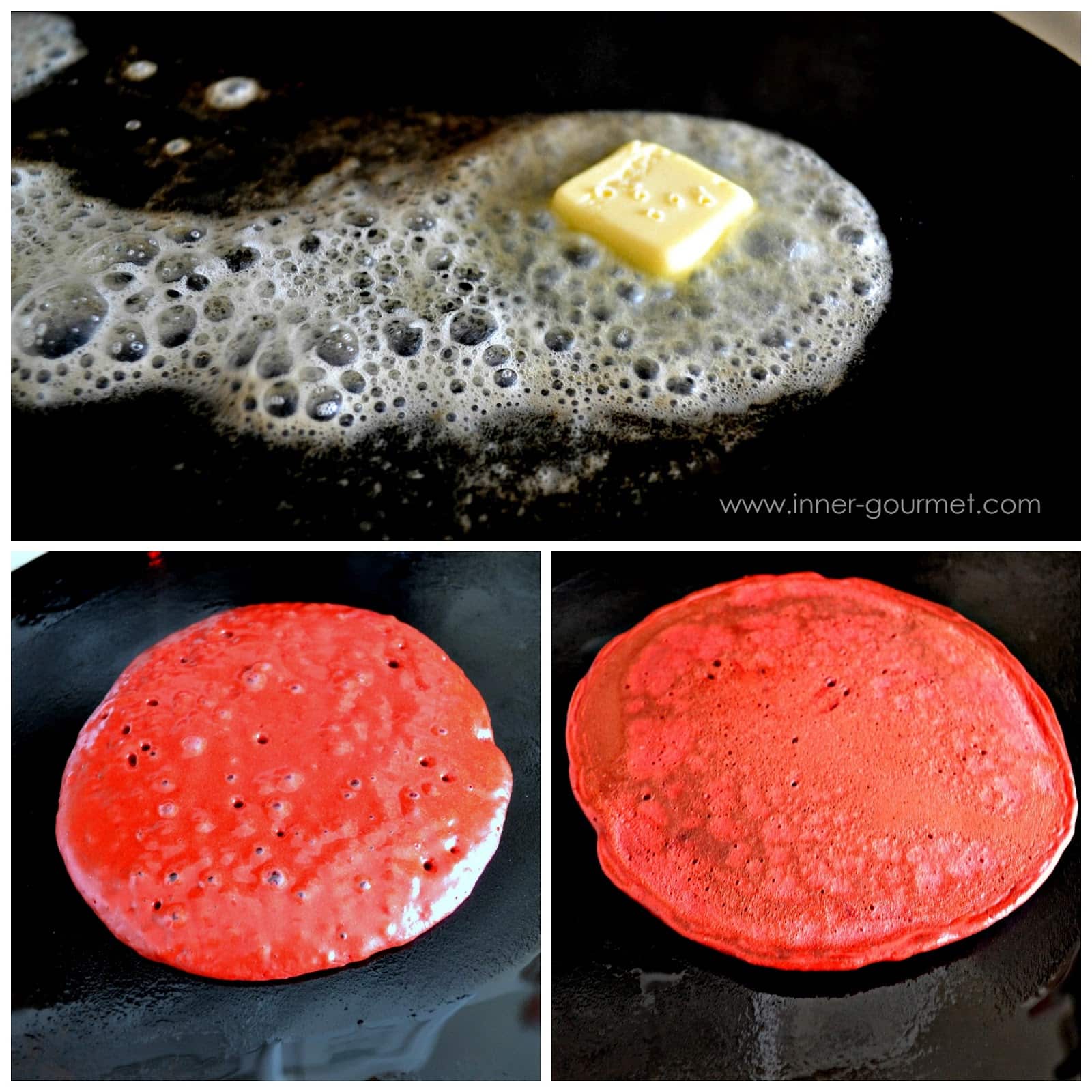 Red Velvet Pancakes - Alica's Pepper Pot