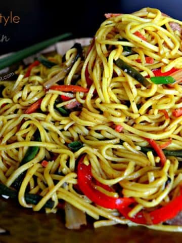 Guyanese-style Chow Mein - Alica's Pepper Pot