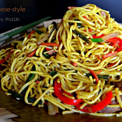 Guyanese-style Chow Mein - Alica's Pepper Pot