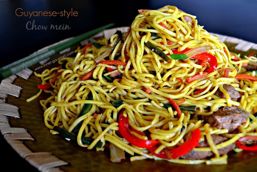 Guyanese-style Chow Mein - Alica's Pepper Pot