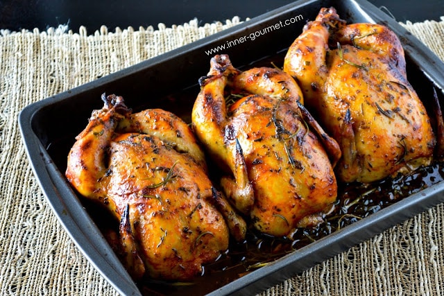 Herb-Roasted Cornish Hens - Alica's Pepper Pot