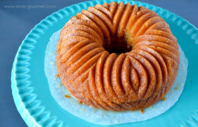 Rum Soaked Pound Cake - Alica's Pepper Pot 2