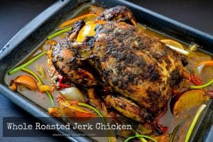 Whole Roasted Jerk Chicken