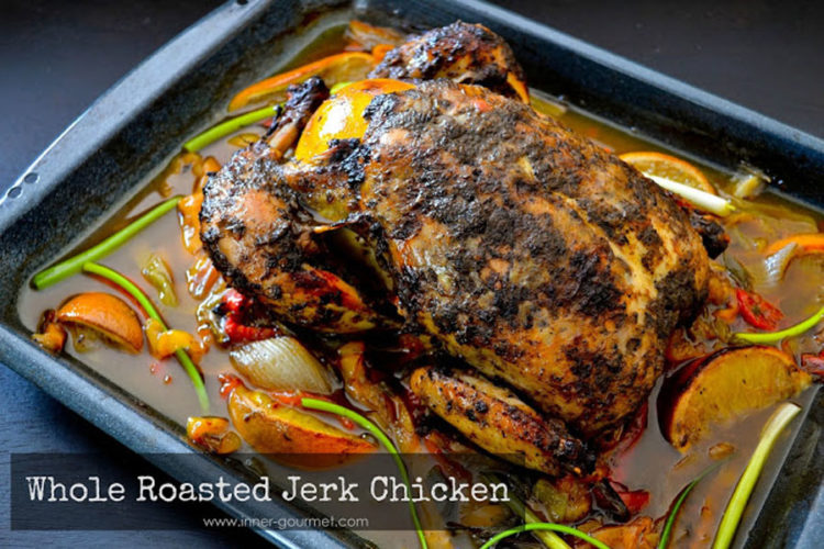 Whole Roasted Jerk Chicken Alica's Pepper Pot