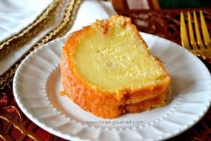 Rum Soaked Pound Cake - Alica's Pepper Pot 3