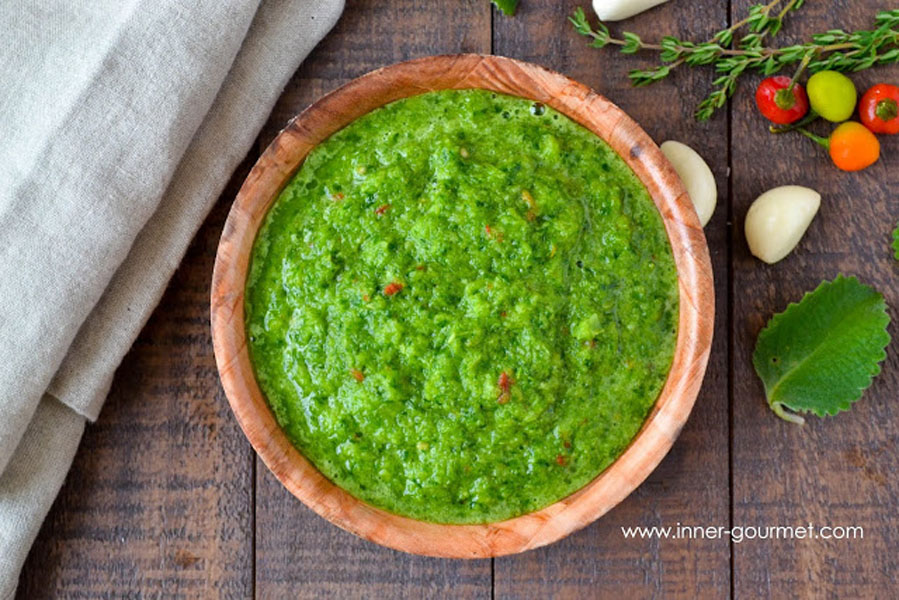 Nardia's Trini Green Seasoning Recipe