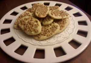 Cornmeal - Toffee Sugar Cookies - Alica's Pepper Pot