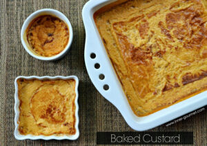 Baked Custard - Alica's Pepper Pot 2