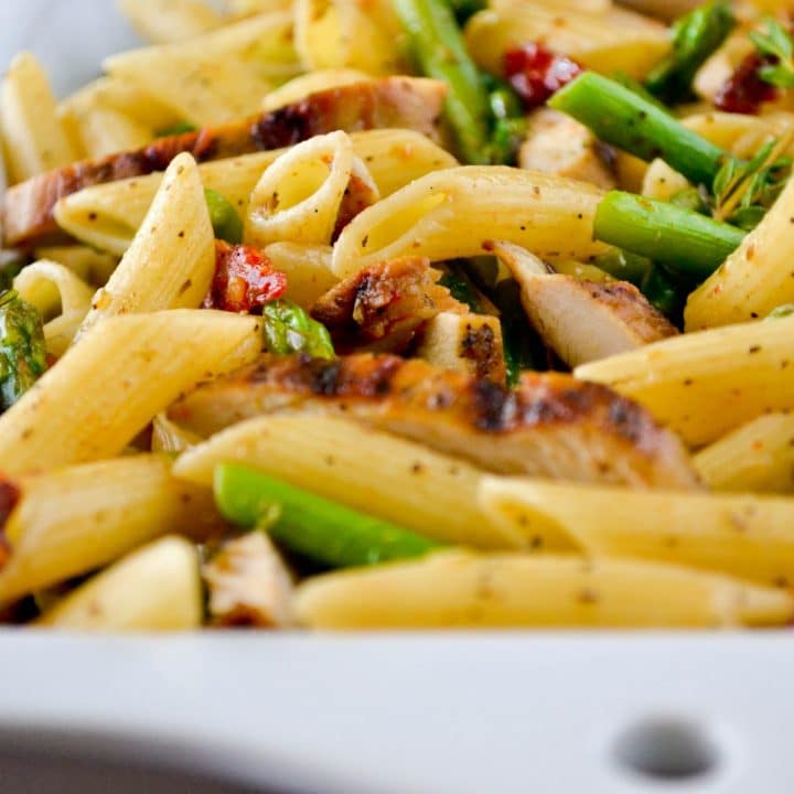 Sundried Tomato pasta -Alica's Pepperpot