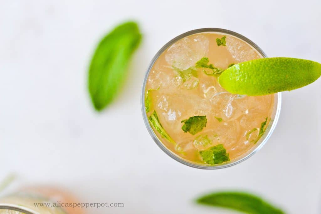 tamarind mojito - alica's pepperpot