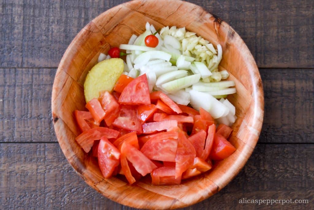 Bhaji- Alica's Pepperpot