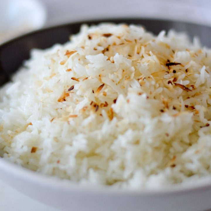 Toasted Coconut Rice (Using a Rice Cooker)