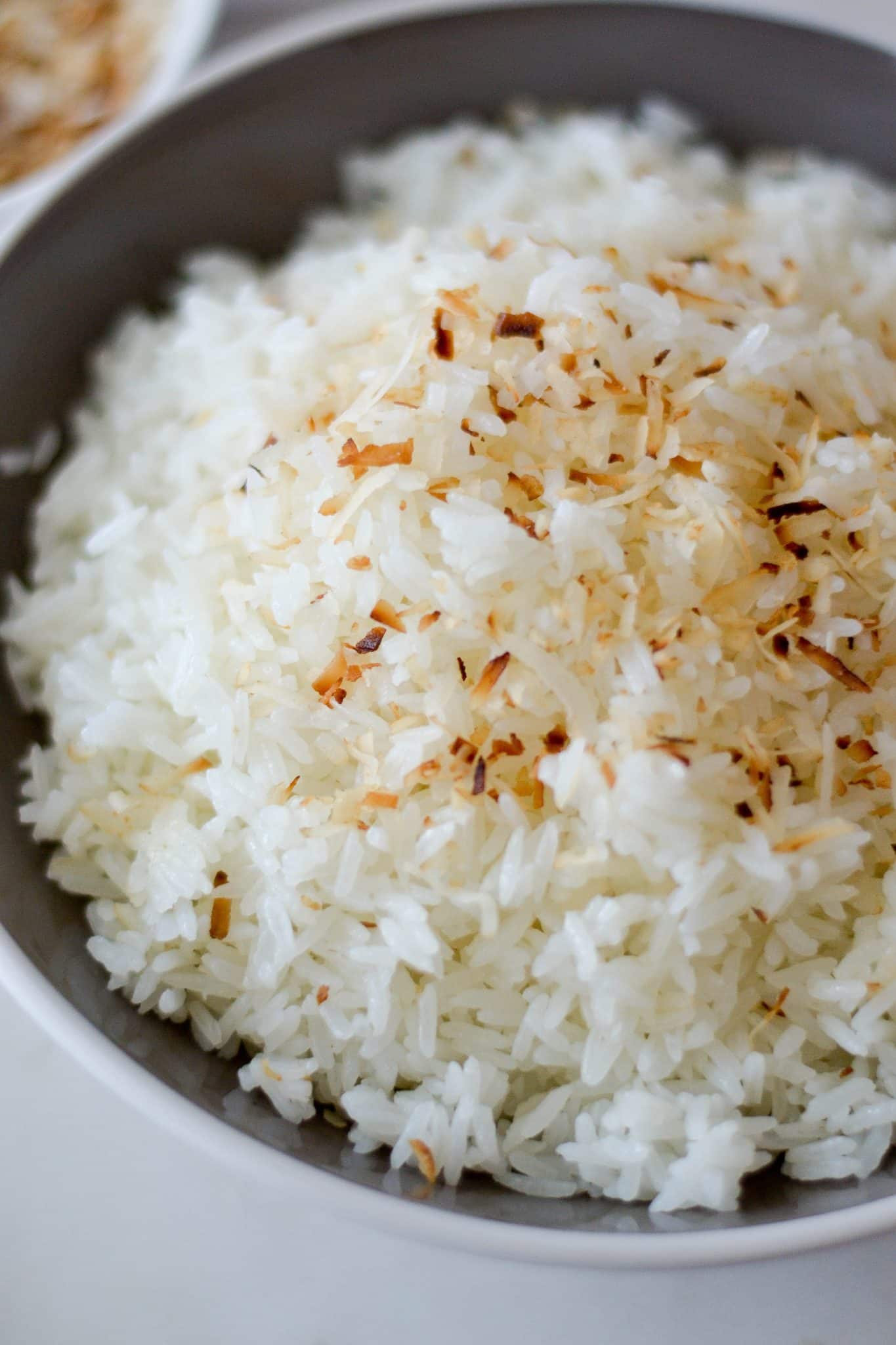 Toasted Coconut Rice (Using a Rice Cooker) Alica's Pepperpot