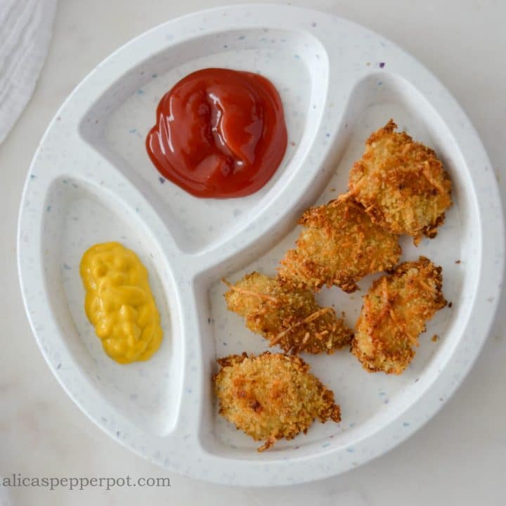 Baked Chicken Nuggets - Alica's Pepperpot