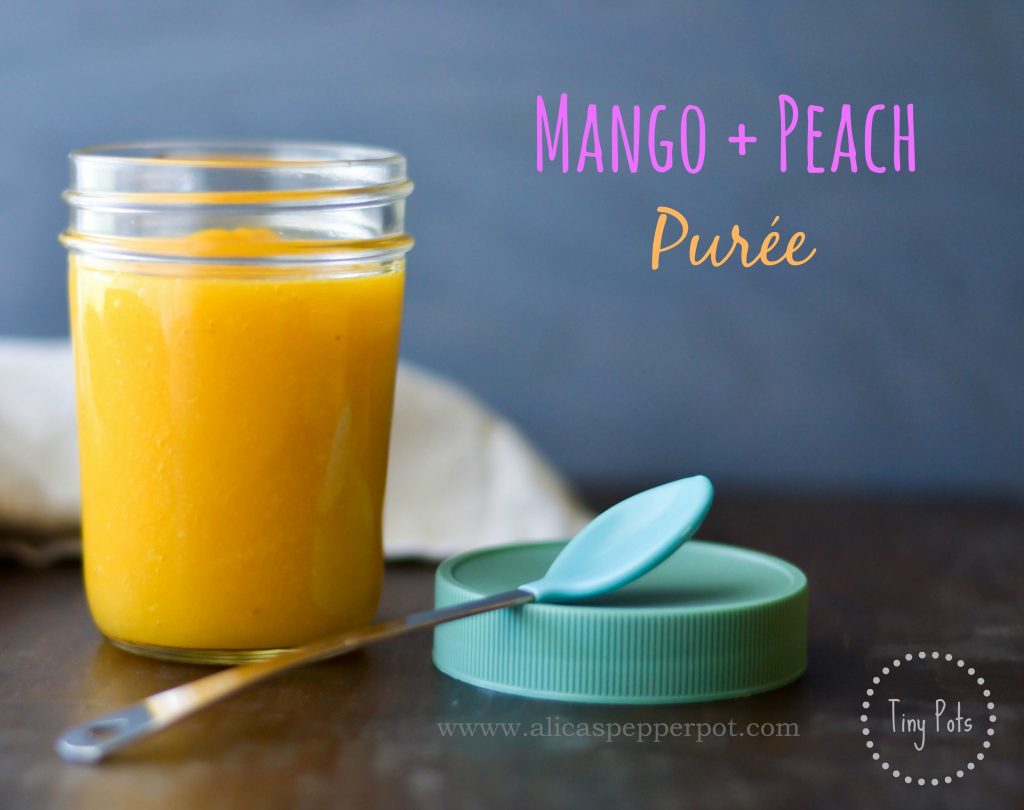 Mango + Peach Puree - Alica's Pepperpot