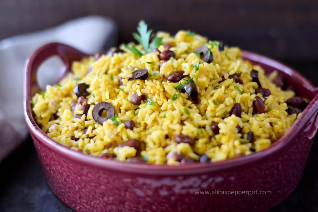 Yellow rice - Alica's Pepperpot